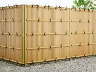 竹垣風フェンス「麗」シリーズ　建仁寺垣（けんにんじがき）